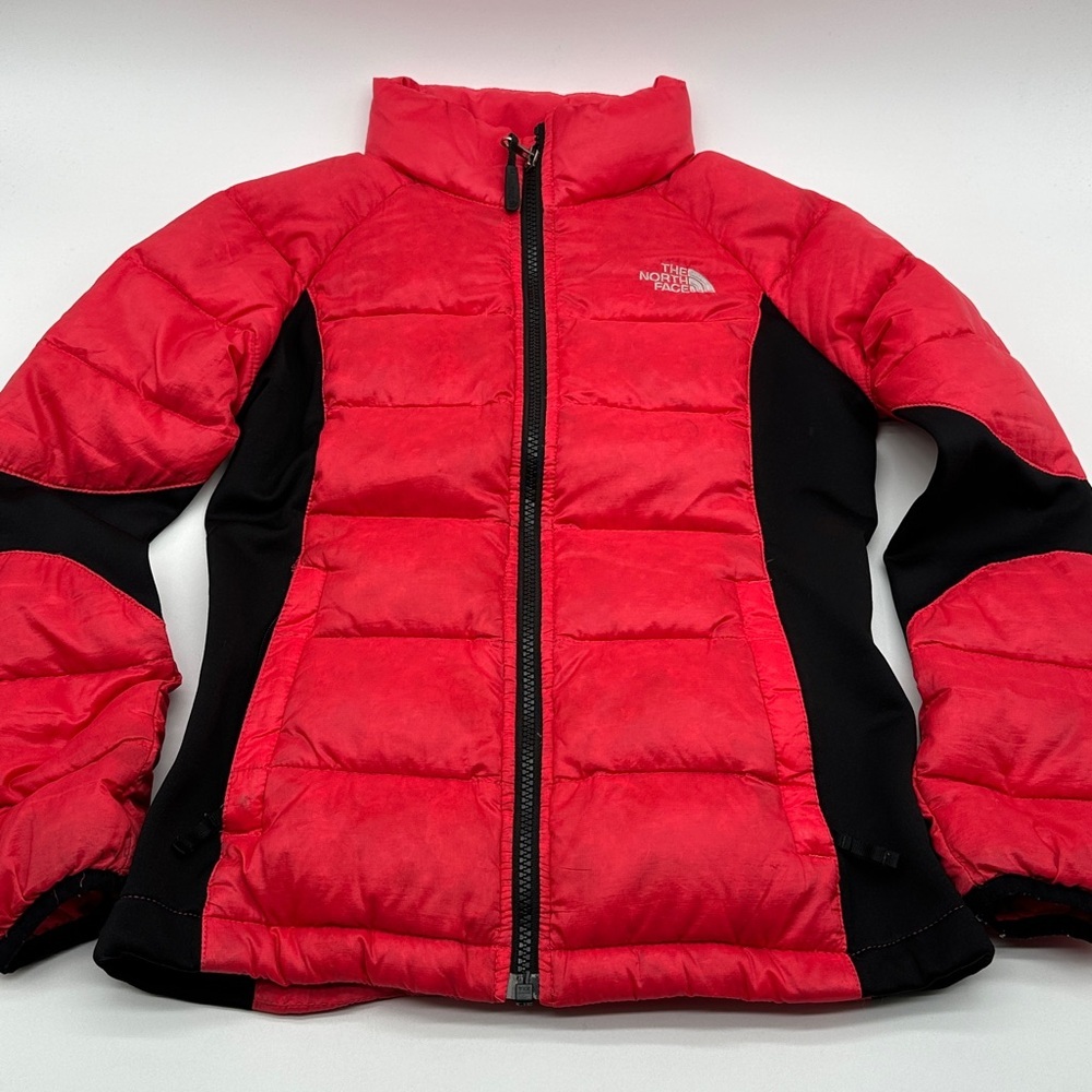The North Face 600 puffer Pertex Quantum Pink Jacket GIRLS‎ size Medium 10/12